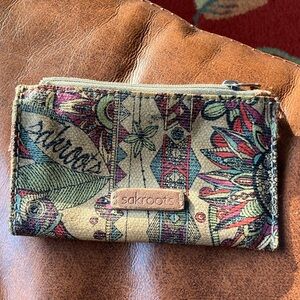 Sakroots Multicolor Floral Pattern Pouch